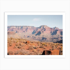Arizona Canyon Scenery Art Print