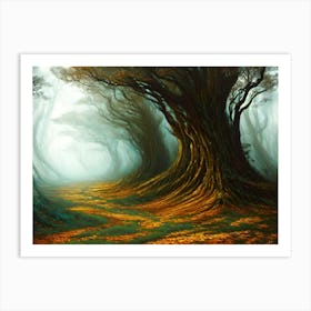 Forest Path 4 Art Print