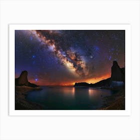 Milky Way 1 Art Print