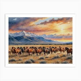 Wild Plains Art Print