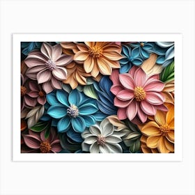 Flowers 1 Art Print