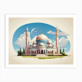 Islamic Mosque 6 Art Print