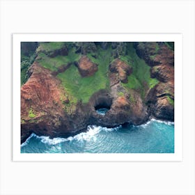 Napali Coast Art Print