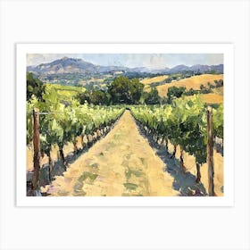 Winery 12 Art Print