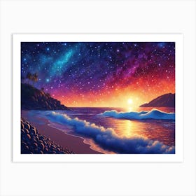 Starry Sky Art Print