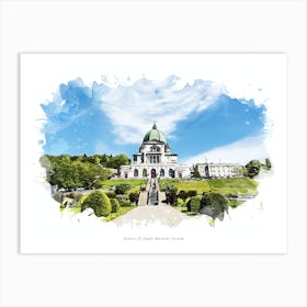 Oratoire St Joseph, Montréal, Canada Art Print