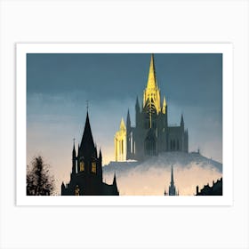 London Cathedral 1 Art Print