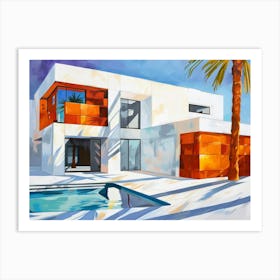 California House 10 Art Print