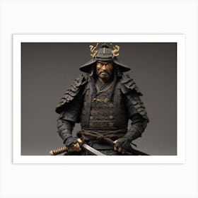 Samurai Warrior 1 Art Print