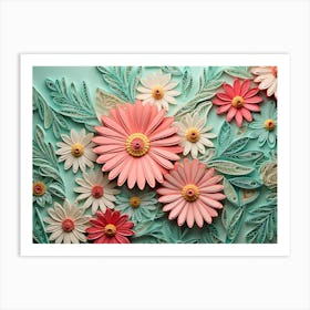 Quilling Art Art Print