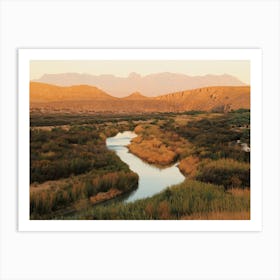 Rio Grande River Art Print