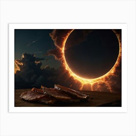 Eclipse Of The Sun 1 Art Print