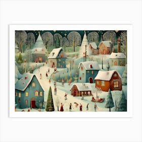 Village 6 Art Print