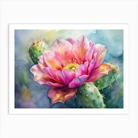 Cactus Flower 2 Art Print