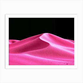 Pink dunes  Art Print