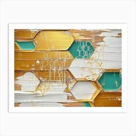 Honeycombs 6 Art Print