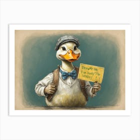 Ducky 3 Art Print