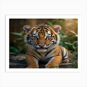 Tiger Cub 1 Art Print