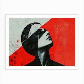 Portrait Of A Woman 73 Art Print