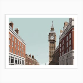 Big Ben Clock Art Print