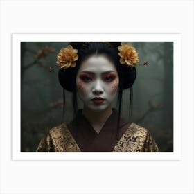 Geisha 4 Art Print