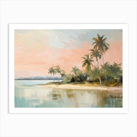 Sunset in the Tropics Art Print