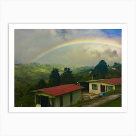 Rainbow in Costa Rica Art Print