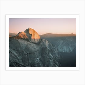 Rugged Wilderness Sunset Art Print