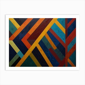 Abstract Painting 576 Art Print