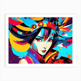 Chinese Girl 8 Art Print