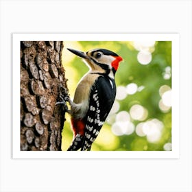 Woodpecker Art Print