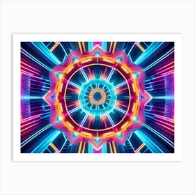 Abstract Psychedelic Art Art Print