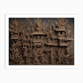 Ancient Architecture  Art Print