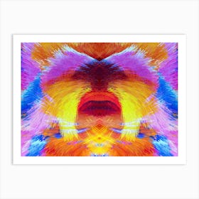 Psychedelic Painting Art Print