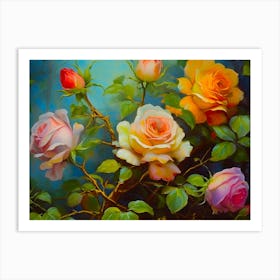 Roses Art Print