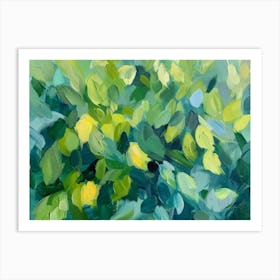 Lemon Bushes Art Print