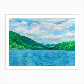 Quaker Lake Art Print