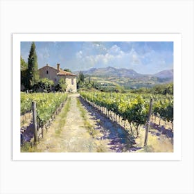 Winery 13 Art Print