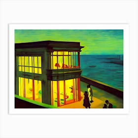 House By The Sea Art Print