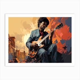 Johnny B Goode 4 Art Print