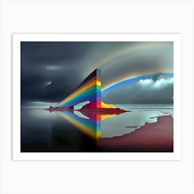 Rainbow Bridge Art Print