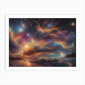 Alien Planet 11 Art Print