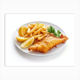 Fish And Chips 22 Art Print