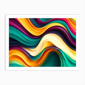 Abstract Painting 1 Art Print