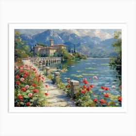 Lake Como 3 Art Print