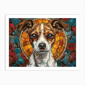 Jack Russell Terrier Fine Art Portrait 2 Art Print