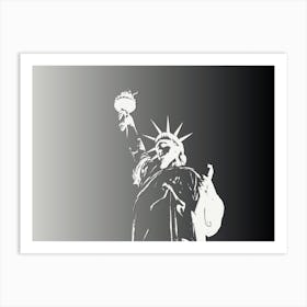 Statue Of Liberty 45 Art Print