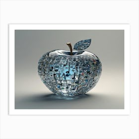 Glass Apple 6 Art Print