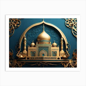 Taj Mahal Art Print