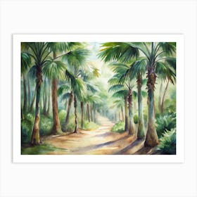 Palm Trees 1 Art Print